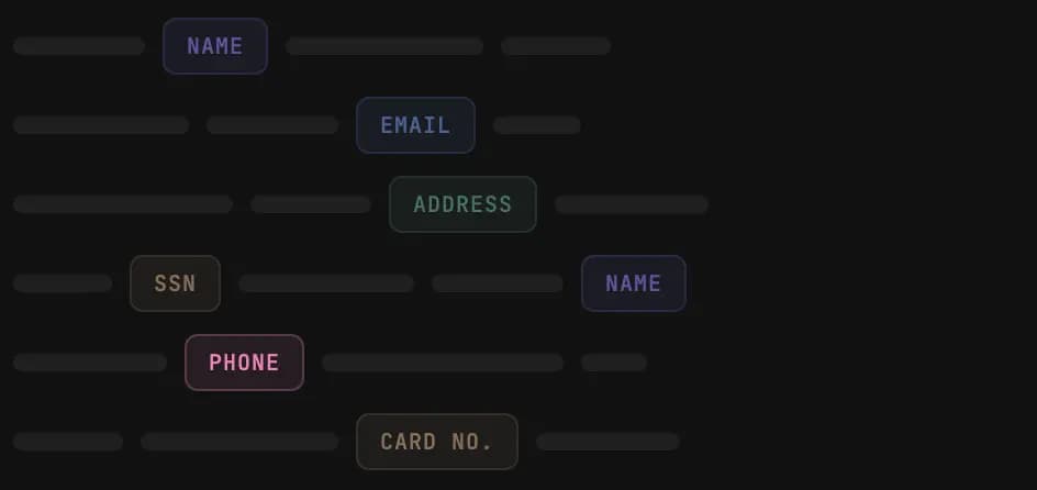 Detect and classify personal identifiable information (PII)